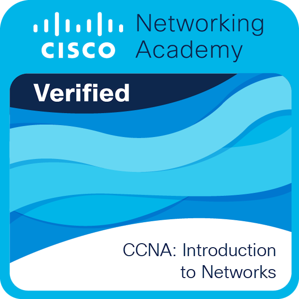 CCNA Introduction to Networks Badge